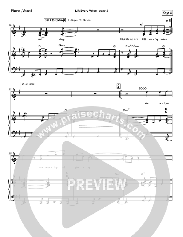 Lift Every Voice Piano/Vocal (Paul Wright)