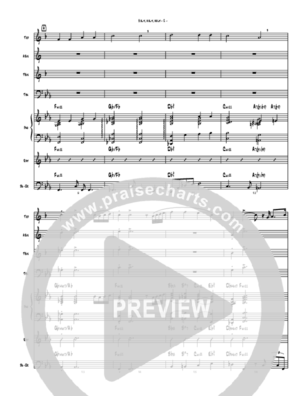 Holy Holy Holy (Instrumental) Conductor's Score (Brad Henderson)