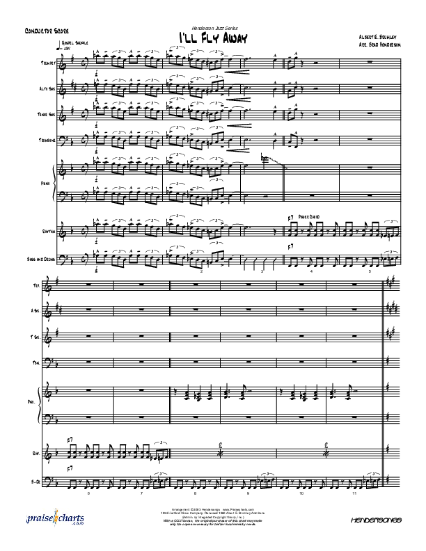 I'll Fly Away (Instrumental) Orchestration (Brad Henderson)
