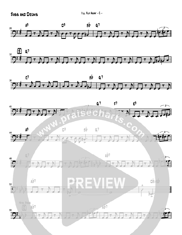 I'll Fly Away (Instrumental) Drum Set (Brad Henderson)