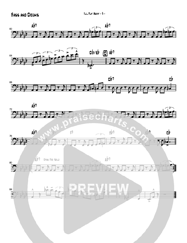 I'll Fly Away (Instrumental) Drum Set (Brad Henderson)