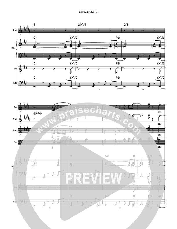 Immortal Invisible (Instrumental) Conductor's Score (Brad Henderson)