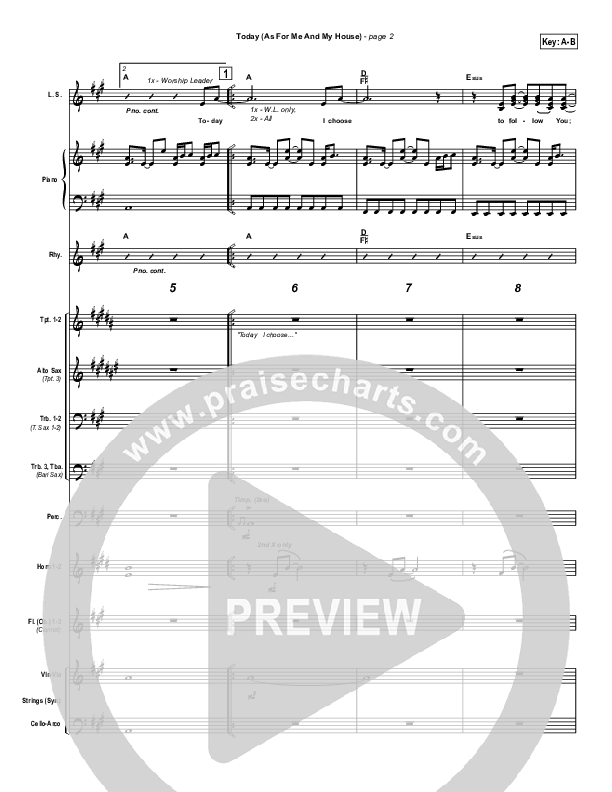 Today Orchestration (Brian Doerksen)