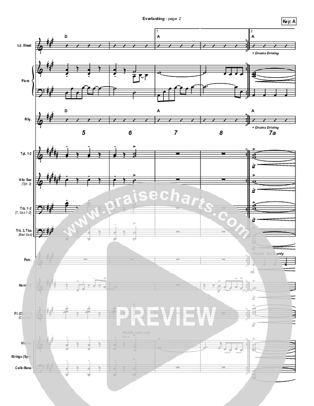 Everlasting Conductor's Score (Brian Doerksen)