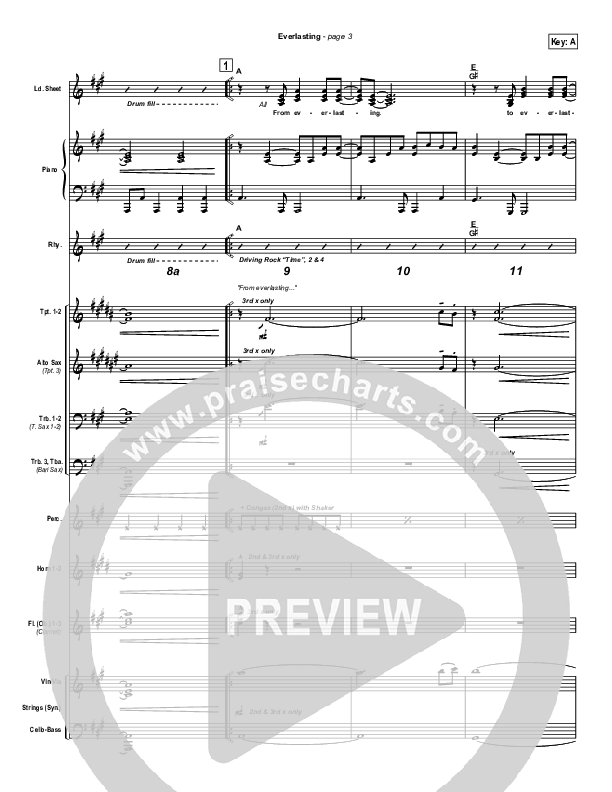 Everlasting Conductor's Score (Brian Doerksen)