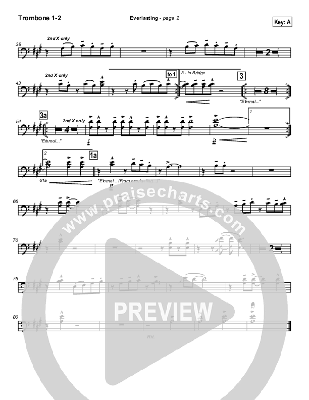 Everlasting Trombone 1/2 (Brian Doerksen)