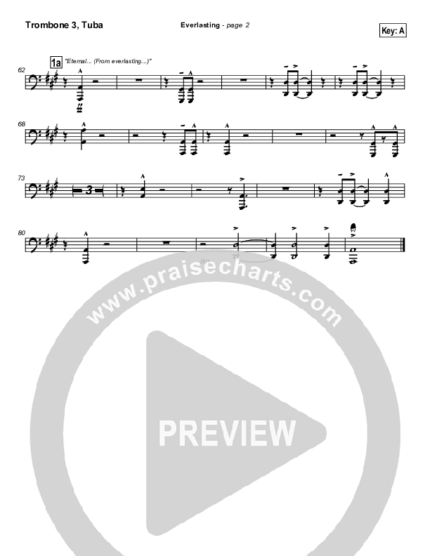 Everlasting Trombone 3/Tuba (Brian Doerksen)