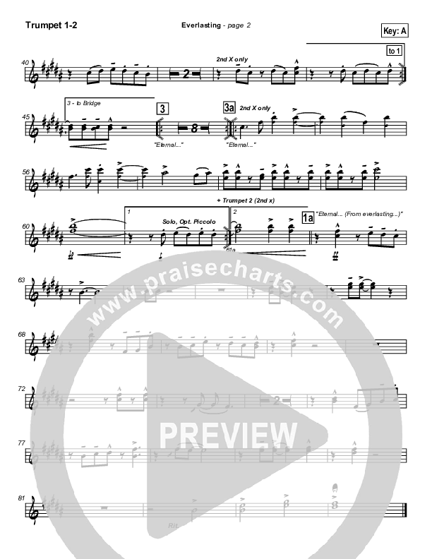 Everlasting Trumpet 1,2 (Brian Doerksen)