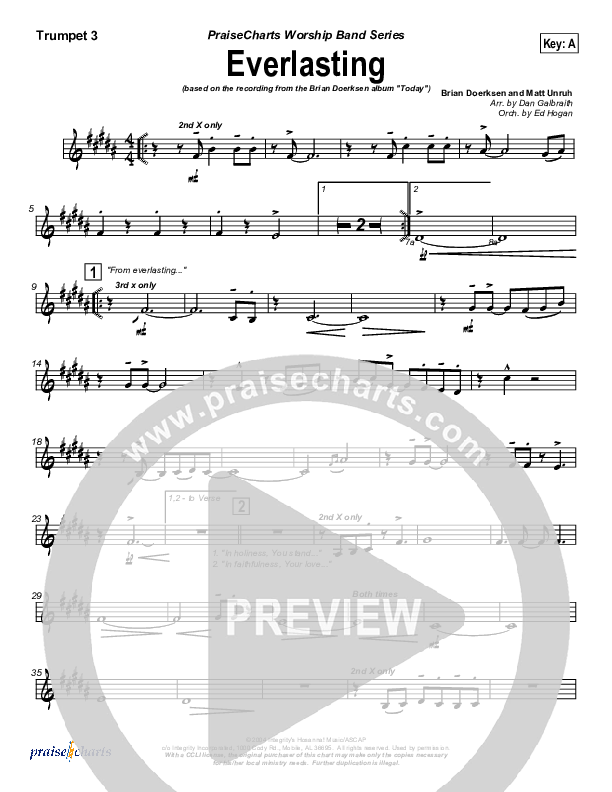 Everlasting Trumpet 3 (Brian Doerksen)