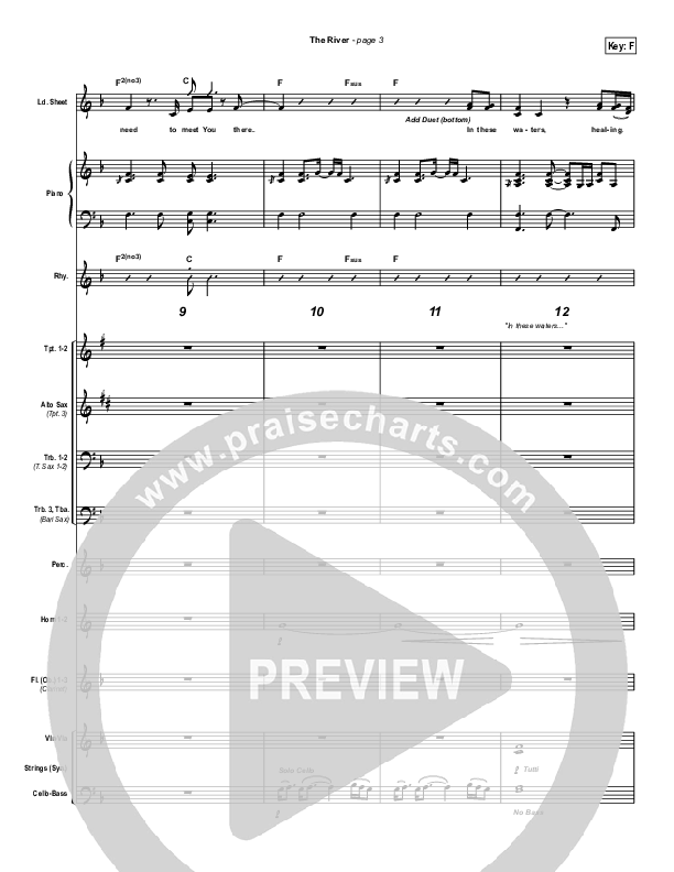 The River Conductor's Score (Brian Doerksen)