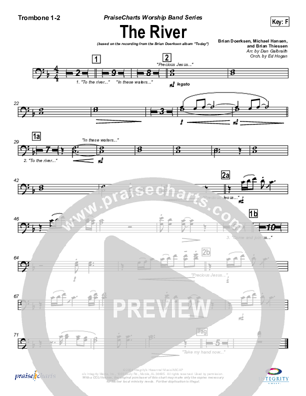 The River Trombone 1/2 (Brian Doerksen)