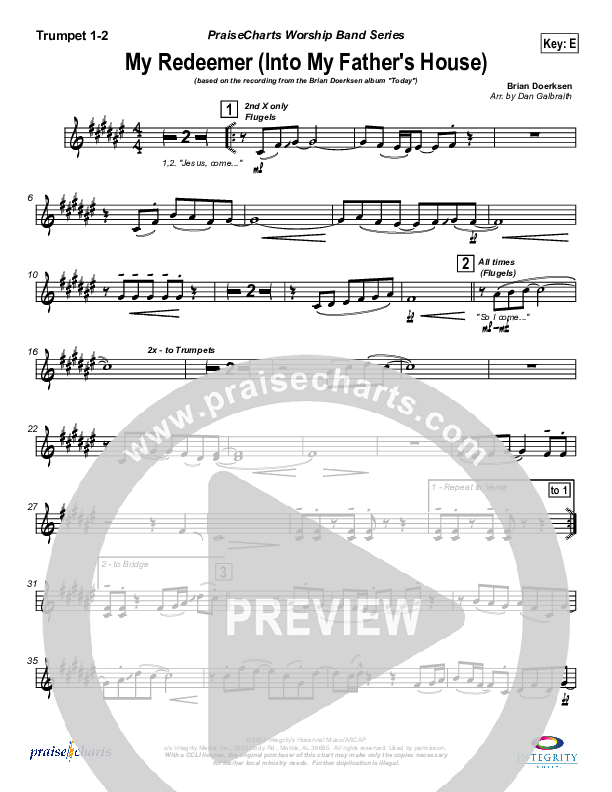 My Redeemer Brass Pack (Brian Doerksen)