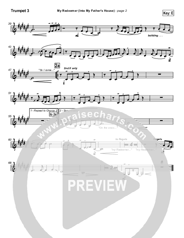 My Redeemer Trumpet 3 (Brian Doerksen)
