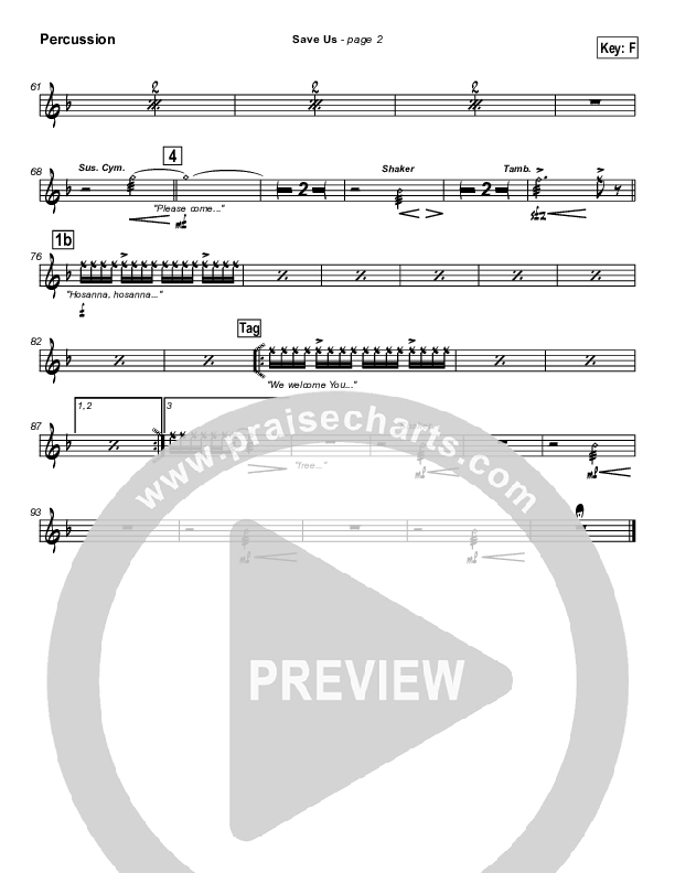 Save Us Percussion (Dave Lubben)