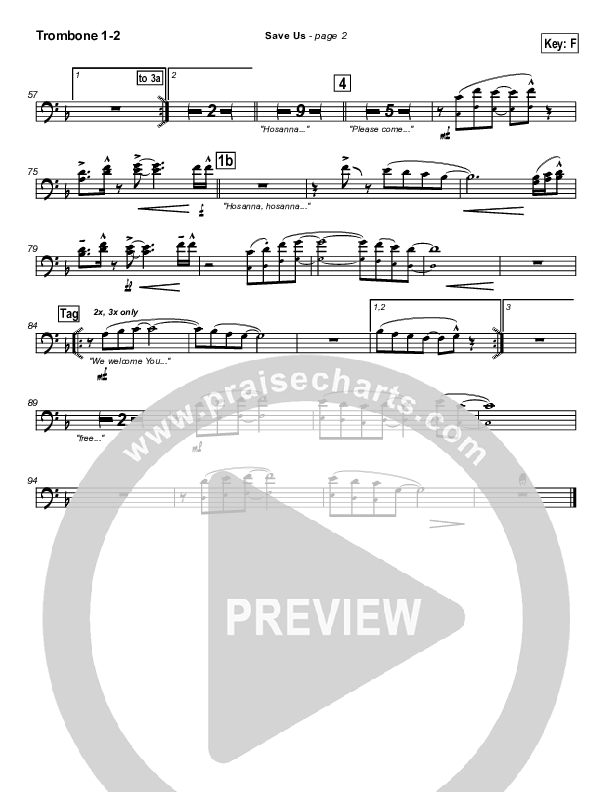 Save Us Trombone 1/2 (Dave Lubben)