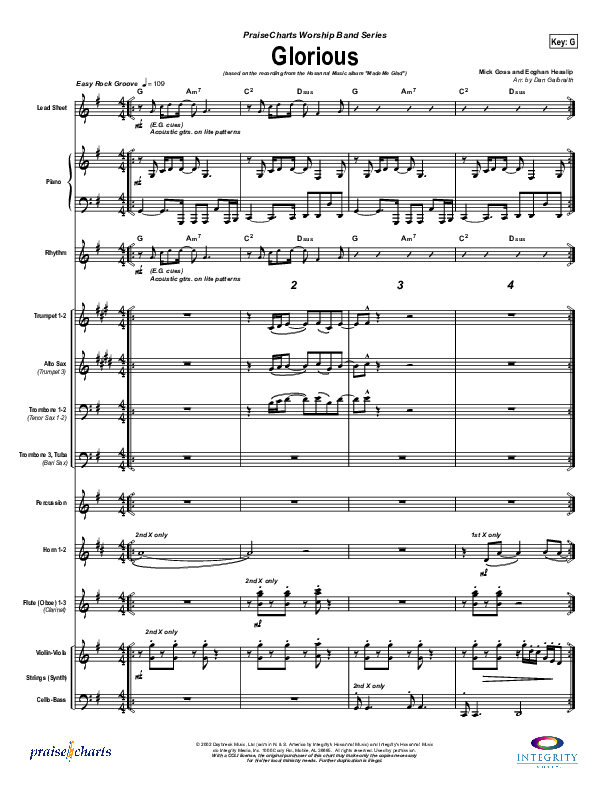 Glorious Conductor's Score (Michael Neale)