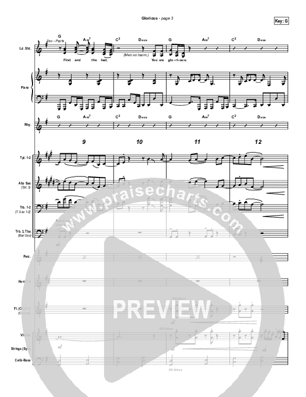 Glorious Conductor's Score (Michael Neale)