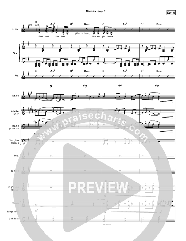 Glorious Conductor's Score (Michael Neale)