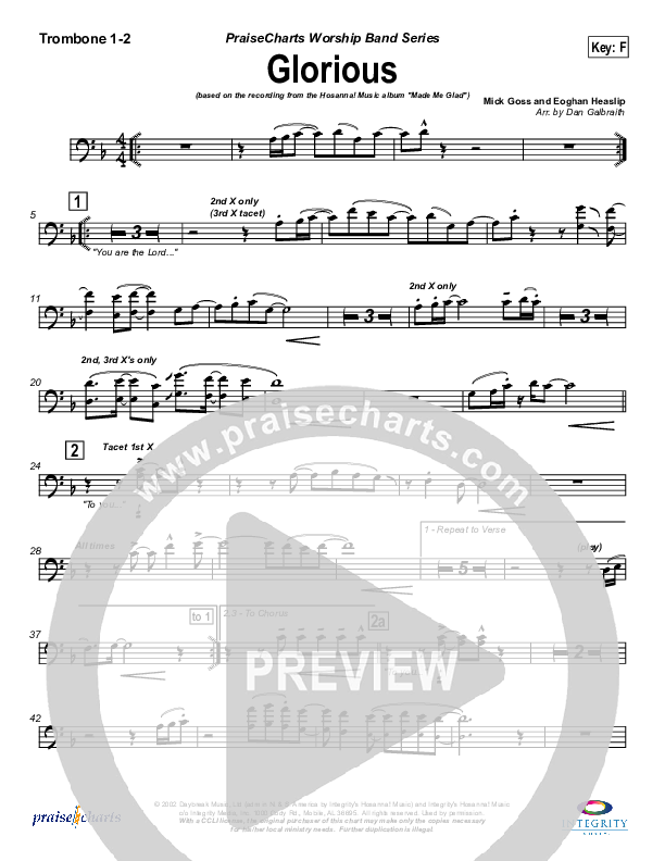Glorious Trombone 1/2 (Michael Neale)
