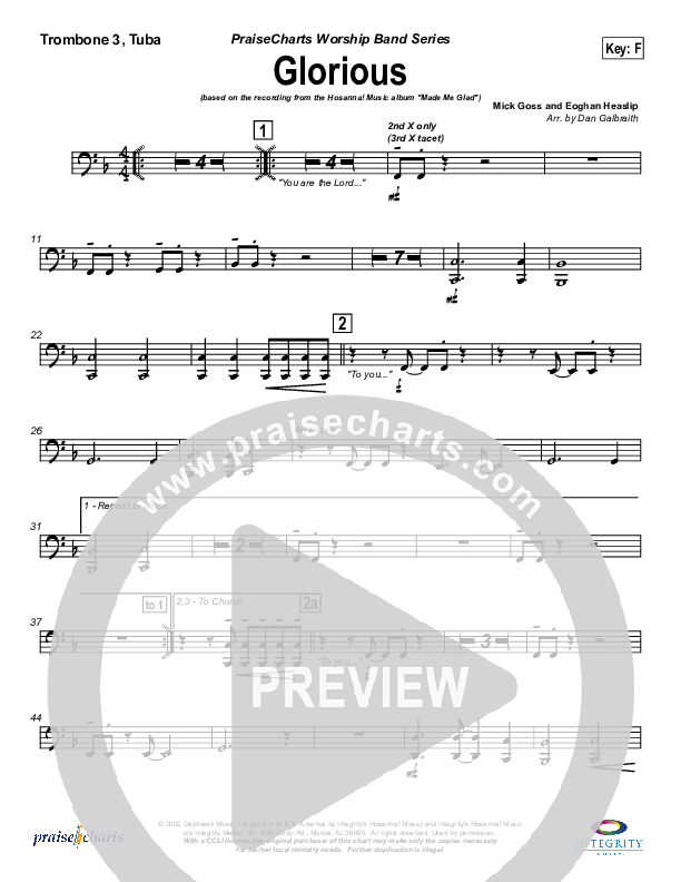 Glorious Trombone 3/Tuba (Michael Neale)