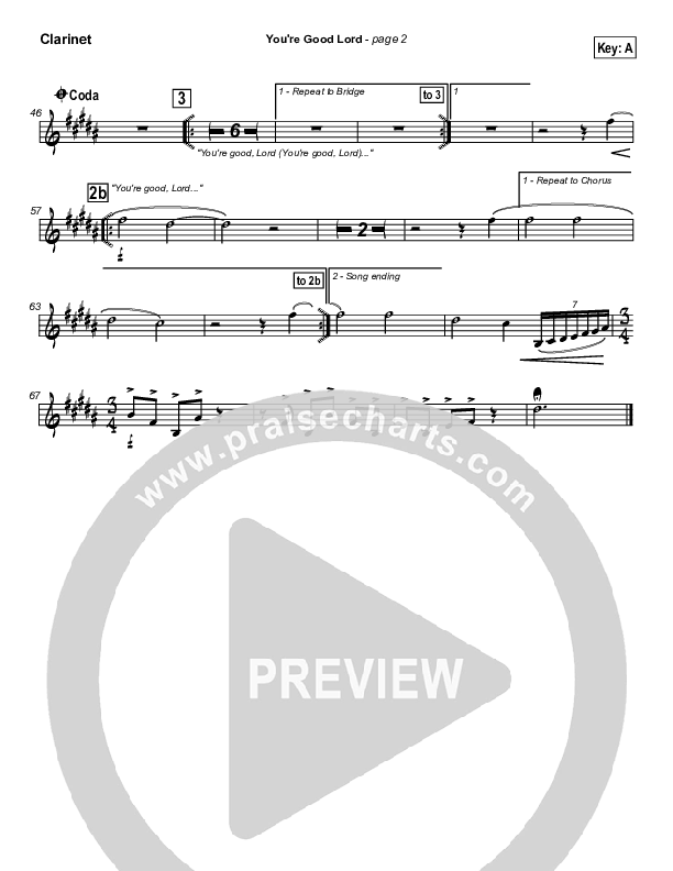 You're Good Lord Clarinet (Michael Neale)