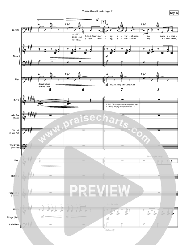 You're Good Lord Conductor's Score (Michael Neale)