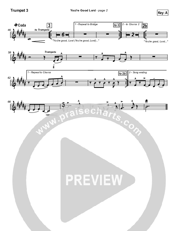 You're Good Lord Trumpet 3 (Michael Neale)