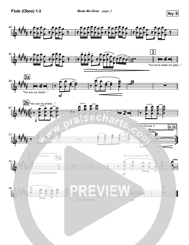 Made Me Glad Wind Pack (Michael Neale)