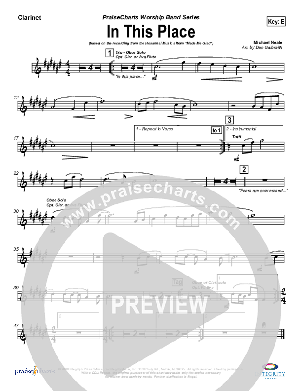 In This Place Wind Pack (Michael Neale)