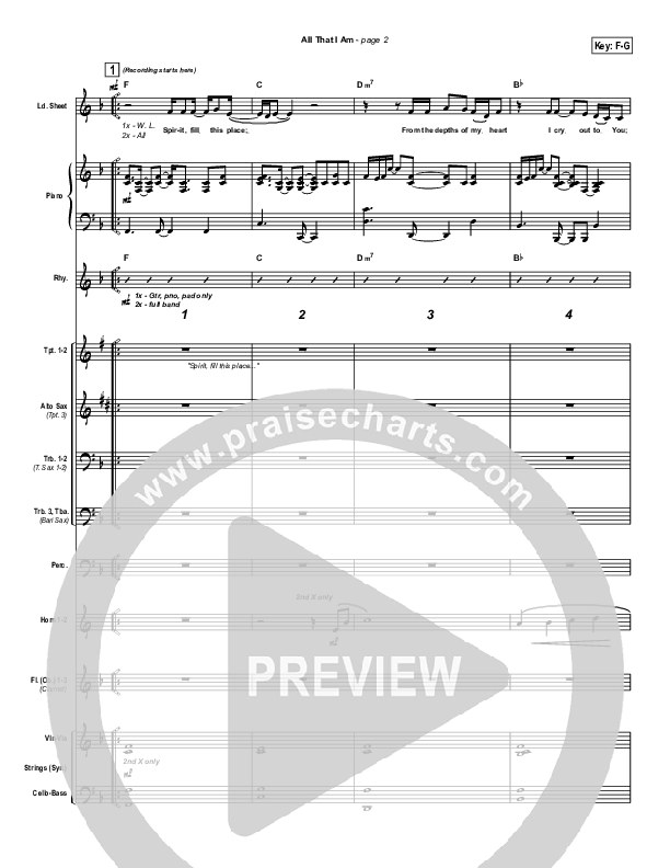 All That I Am Conductor's Score (Michael Neale)