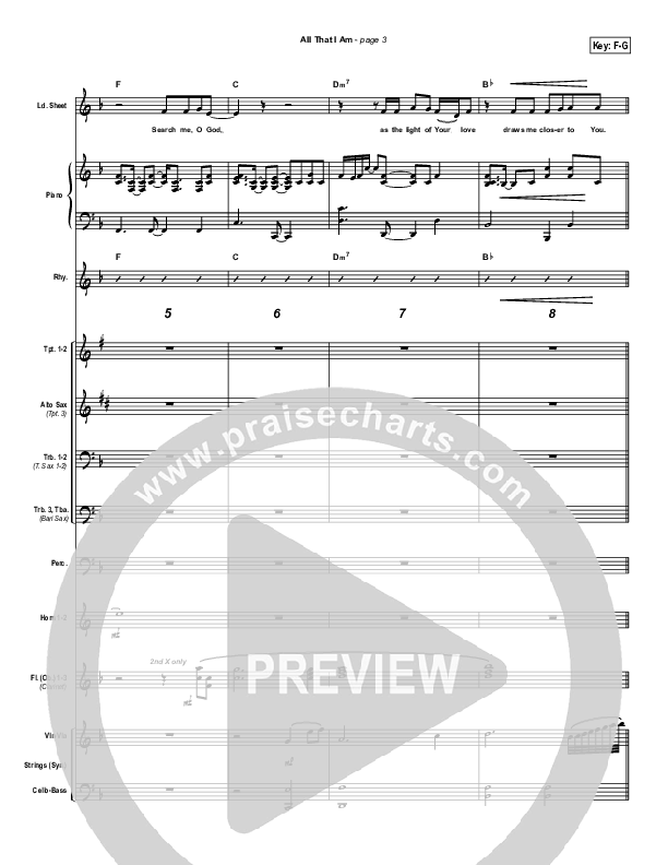 All That I Am Conductor's Score (Michael Neale)