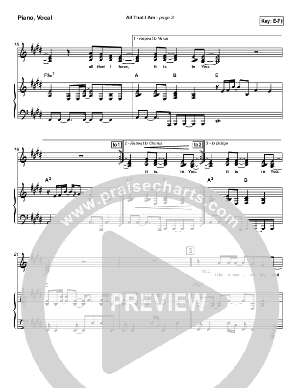 All That I Am Lead & Piano (Michael Neale)