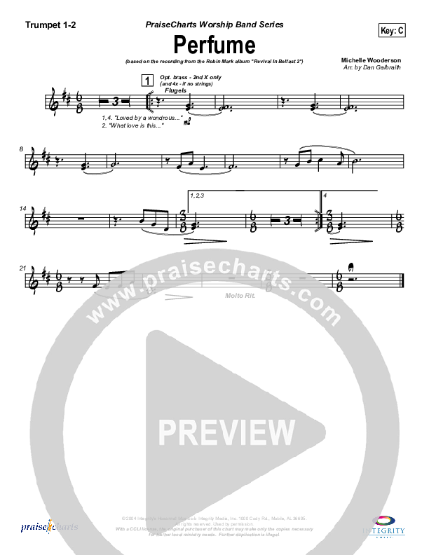 Perfume Trumpet 1,2 (Robin Mark)