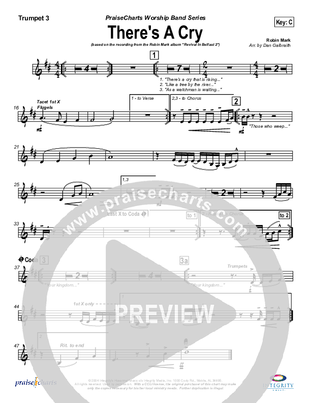 There's A Cry Trumpet 3 (Robin Mark)