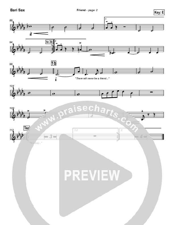 Friend Bari Sax (Israel Houghton)