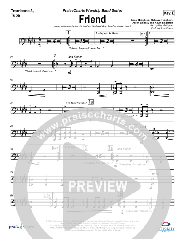 Friend Trombone 3 (Israel Houghton)