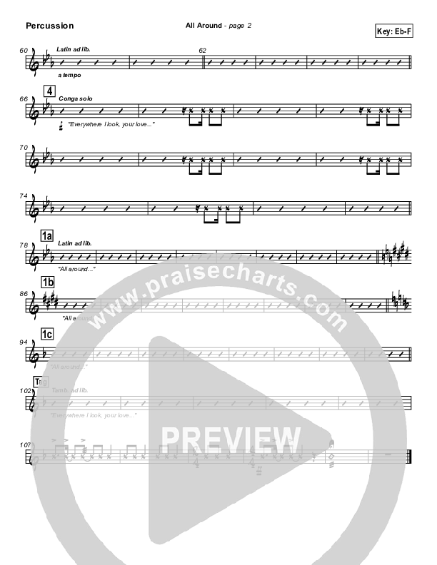 All Around Percussion (Israel Houghton)