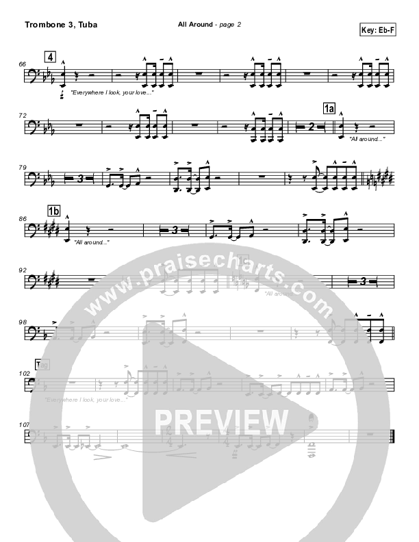 All Around Trombone 3/Tuba (Israel Houghton)