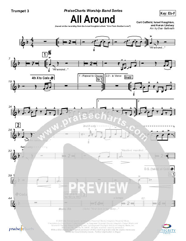 All Around Trumpet 3 (Israel Houghton)