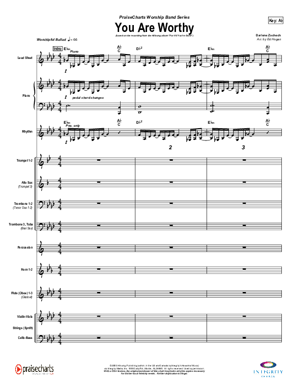 You Are Worthy Orchestration (Hillsong Worship)