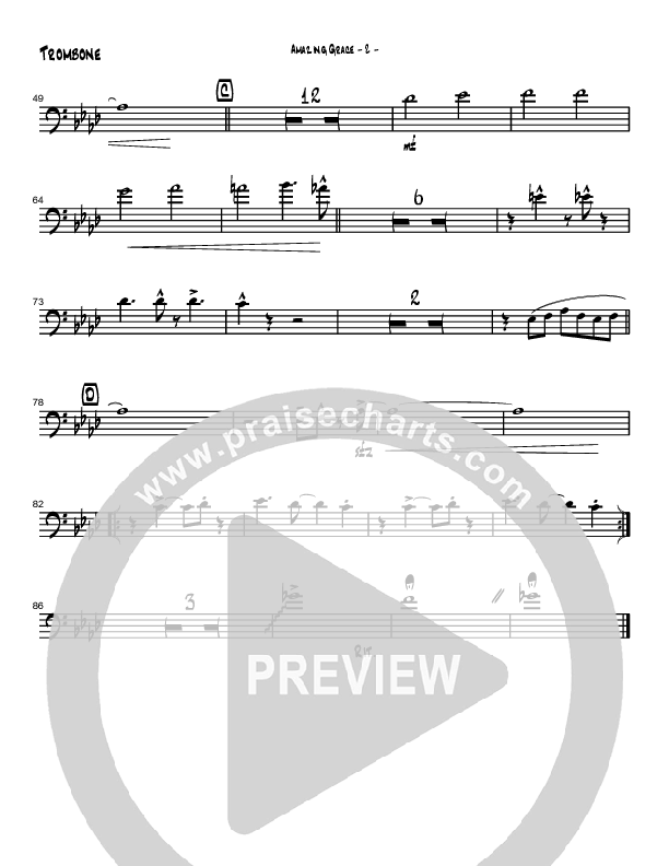Amazing Grace (Instrumental) Trombone (Brad Henderson)
