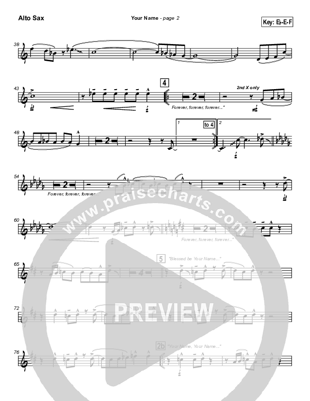 Your Name Alto Sax (Travis Cottrell)