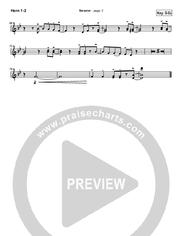 Sweeter French Horn 1/2 (Travis Cottrell)