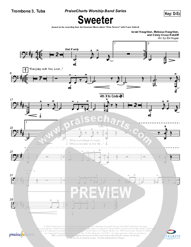 Sweeter Trombone 3/Tuba (Travis Cottrell)