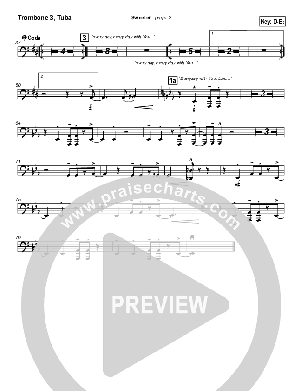 Sweeter Trombone 3/Tuba (Travis Cottrell)
