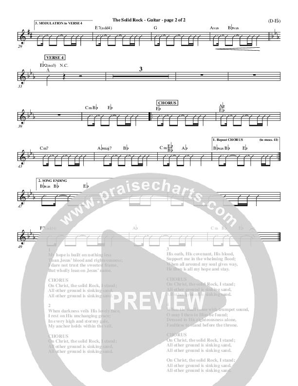 The Solid Rock Acoustic Guitar (Travis Cottrell)