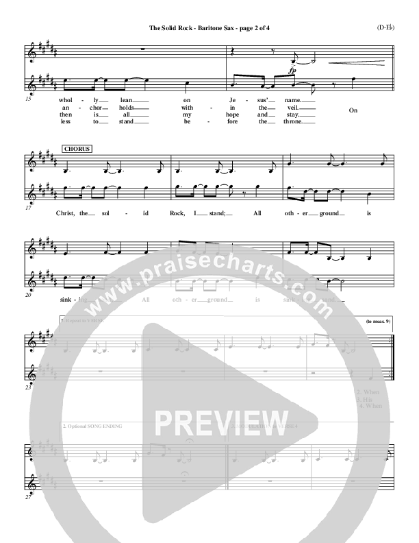 The Solid Rock Bari Sax (Travis Cottrell)