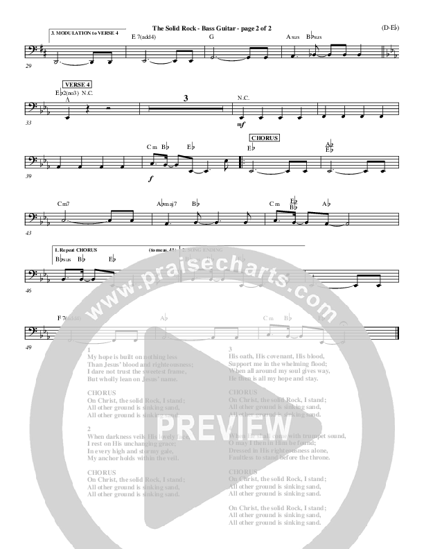 The Solid Rock Bass Guitar (Travis Cottrell)