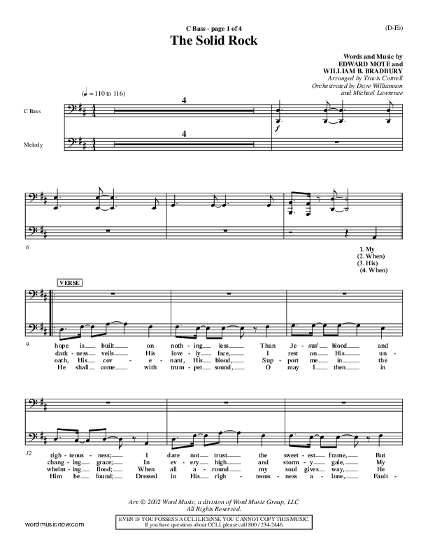 The Solid Rock Contrabass (Travis Cottrell)