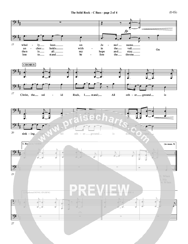 The Solid Rock Contrabass (Travis Cottrell)